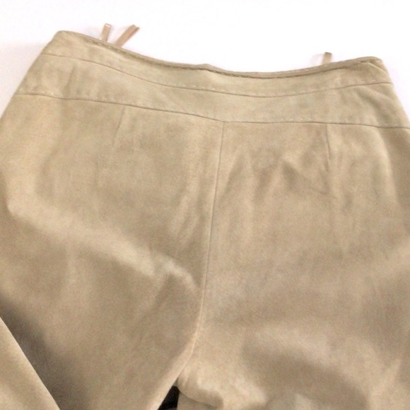 BLACKY Dress Cream suede pants size 36 - Picture 7 of 14